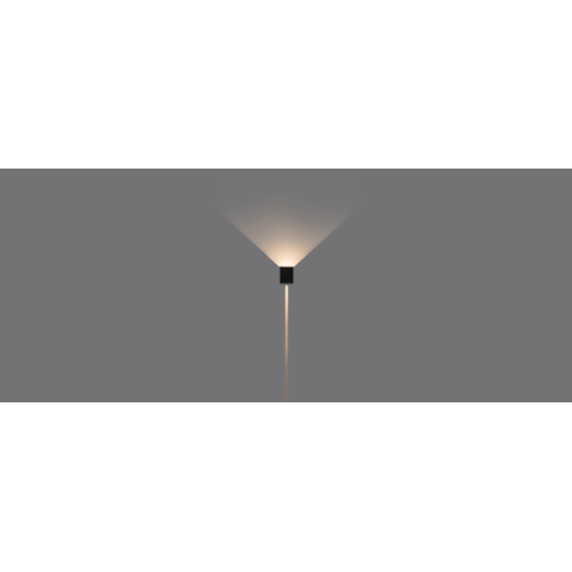 ARANDELA DE EFEITO WALL PLUS 1 FACHO ABERTO - 1 FACHO FECHADO 3000K 10W ALUMÍNIO PRETO | STELLA STL22736PTO/30 ARANDELA DE EFEITO WALL PLUS 1 FACHO ABERTO - 1 FACHO FECHADO 3000K 10W ALUMÍNIO PRETO | STELLA STL22736PTO/30