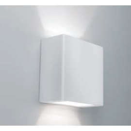 ARANDELA DE LED EXTERNA NEW CLEAN 2 FACHOS 12W 2700K 220V 100X100MM | NEWLINE - 9585LED2 - Preto To ARANDELA DE LED EXTERNA NEW CLEAN 2 FACHOS 12W 2700K 220V 100X100MM | NEWLINE - 9585LED2 - Preto To