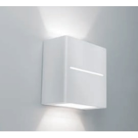 ARANDELA DE LED EXTERNA NEW TRACE 2 FACHOS 12W 2700K 220V 100X100MM  | NEWLINE - 9584LED2