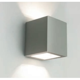 ARANDELA DE LED EXTERNA QUADRADA 2 FACHOS 12W 2700K 220V 85X92X100MM  | NEWLINE - 9586LED2 ARANDELA DE LED EXTERNA QUADRADA 2 FACHOS 12W 2700K 220V 85X92X100MM  | NEWLINE - 9586LED2