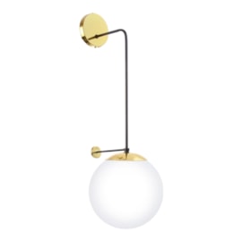 ARANDELA DE PAREDE 1XE27 72X25X32CM METAL E VIDRO | OLD ARTISAN AR-5339 ARANDELA DE PAREDE 1XE27 72X25X32CM METAL E VIDRO | OLD ARTISAN AR-5339