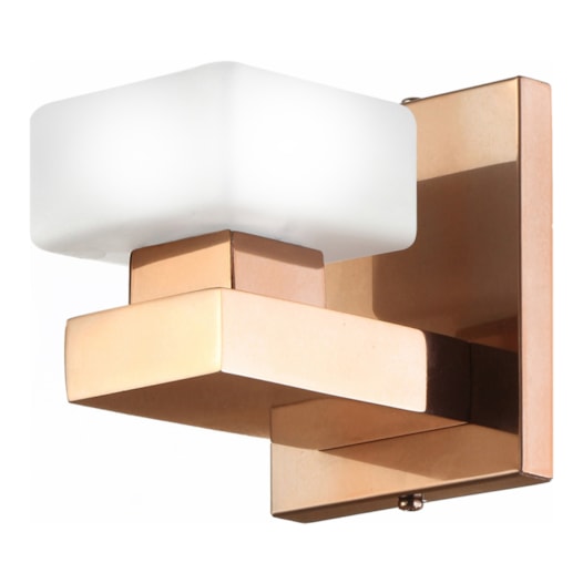 ARANDELA DE PAREDE  2700K 5,5W 110V 12X12X13CM METAL E VIDRO | OLD ARTISAN AR-5399 ARANDELA DE PAREDE  2700K 5,5W 110V 12X12X13CM METAL E VIDRO | OLD ARTISAN AR-5399