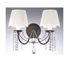 ARANDELA DE PAREDE 2XE27 20X32X20CM METAL | OLD ARTISAN AR-138 (S/CRISTAIS e C/CUPULA) ARANDELA DE PAREDE 2XE27 20X32X20CM METAL | OLD ARTISAN AR-138 (S/CRISTAIS e C/CUPULA)