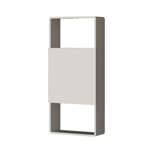 ARANDELA DE PAREDE AYLA RETANGULAR 26X13X6CM METAL | BELLA ITALIA AR6600