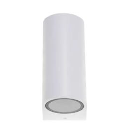 ARANDELA DE PAREDE DOTS EXTERNO 9,5X7,2X15CM ABS BRANCO | BELLA ILUMINAÇÃO DL159W