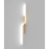 ARANDELA DE PAREDE HOME ZETA 3000K 26W 120X10CM ALUMÍNIO DOURADO | OPUS LED OPS 86657