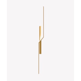ARANDELA DE PAREDE HOME ZETA 3000K 26W 120X10CM ALUMÍNIO DOURADO | OPUS LED OPS 86657