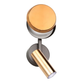 ARANDELA DE PAREDE LED 2700K 5,5W 6,1X12X30CM METAL 110V | OLD ARTISAN AR-5655 ARANDELA DE PAREDE LED 2700K 5,5W 6,1X12X30CM METAL 110V | OLD ARTISAN AR-5655