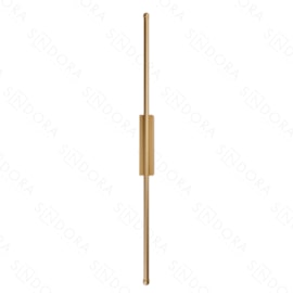 ARANDELA DE PAREDE LED 3000K 12W BIVOLT 80CM METAL DOURADO | SINDORA ILUMINAÇÃO DCB03142 ARANDELA DE PAREDE LED 3000K 12W BIVOLT 80CM METAL DOURADO | SINDORA ILUMINAÇÃO DCB03142