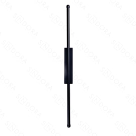 ARANDELA DE PAREDE LED 3000K 12W BIVOLT 80CM METAL PRETO | SINDORA ILUMINAÇÃO DCB03143 ARANDELA DE PAREDE LED 3000K 12W BIVOLT 80CM METAL PRETO | SINDORA ILUMINAÇÃO DCB03143