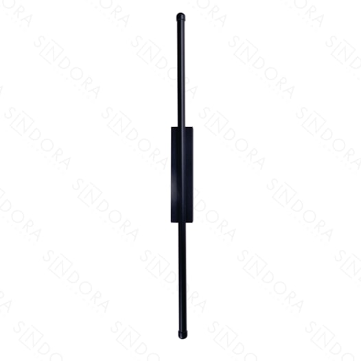 ARANDELA DE PAREDE LED 3000K 12W BIVOLT 80CM METAL PRETO | SINDORA ILUMINAÇÃO DCB03143 ARANDELA DE PAREDE LED 3000K 12W BIVOLT 80CM METAL PRETO | SINDORA ILUMINAÇÃO DCB03143