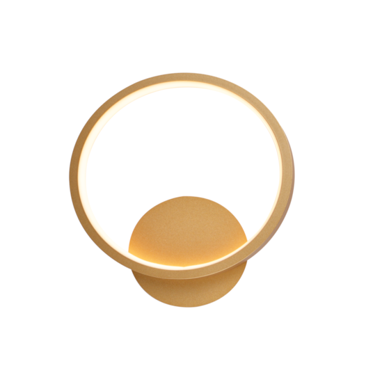 ARANDELA DE PAREDE LED 3000K 14W BIVOLT 24X22X5CM METAL DOURADO | SINDORA ILUMINAÇÃO DCB03088 ARANDELA DE PAREDE LED 3000K 14W BIVOLT 24X22X5CM METAL DOURADO | SINDORA ILUMINAÇÃO DCB03088