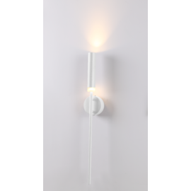 ARANDELA DE PAREDE LED 3000K 7W BIVOLT 65X10X7CM METAL E ACRÍLICO BRANCO | SINDORA ILUMINAÇÃO DCB01140 ARANDELA DE PAREDE LED 3000K 7W BIVOLT 65X10X7CM METAL E ACRÍLICO BRANCO | SINDORA ILUMINAÇÃO DCB01140