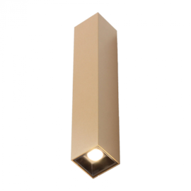 ARANDELA DE PAREDE LED BOX RETANGULAR 3000K 2W BIVOLT 14X3,5X3,5CM METAL | SPOTLINE 1088/1-3000K ARANDELA DE PAREDE LED BOX RETANGULAR 3000K 2W BIVOLT 14X3,5X3,5CM METAL | SPOTLINE 1088/1-3000K