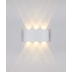 ARANDELA DE PAREDE LED CLESSIDRA FACHO DUPLO EXTERNO 3000K 6W BIVOLT 7,5X15X4,5CM ALUMÍNIO BRANCO | OPUS LED OPS 81386