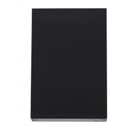 ARANDELA DE PAREDE LED CUBE EXTERNO 3000K 4W BIVOLT 12,3X8,3X3CM POLICARBONATO PRETO | GAYA 9683 ARANDELA DE PAREDE LED CUBE EXTERNO 3000K 4W BIVOLT 12,3X8,3X3CM POLICARBONATO PRETO | GAYA 9683