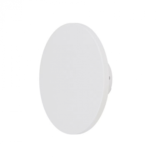 ARANDELA DE PAREDE LED ECLIPSE FACHO INDIRETO EXTERNO 3000K 12W BIVOLT Ø16X6CM BRANCO | GAYA 3145