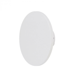 ARANDELA DE PAREDE LED ECLIPSE FACHO INDIRETO EXTERNO 3000K 12W BIVOLT Ø16X6CM BRANCO | GAYA 3145 ARANDELA DE PAREDE LED ECLIPSE FACHO INDIRETO EXTERNO 3000K 12W BIVOLT Ø16X6CM BRANCO | GAYA 3145