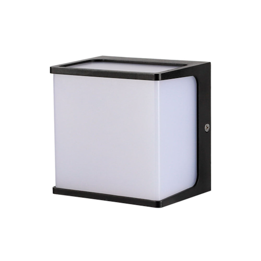 ARANDELA DE PAREDE LED ELION QUADRADO 3000K 8W BIVOLT PRETO | NORDECOR 2464 ARANDELA DE PAREDE LED ELION QUADRADO 3000K 8W BIVOLT PRETO | NORDECOR 2464