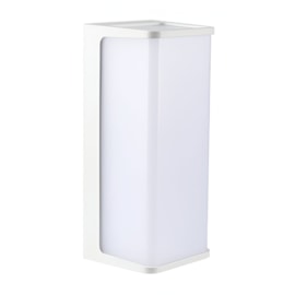 ARANDELA DE PAREDE LED ELION RETANGULAR 3000K 10W BIVOLT BRANCO | NORDECOR 2775 ARANDELA DE PAREDE LED ELION RETANGULAR 3000K 10W BIVOLT BRANCO | NORDECOR 2775