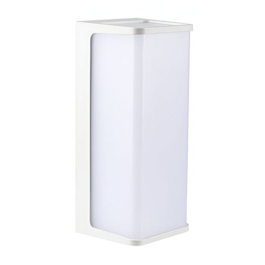 ARANDELA DE PAREDE LED ELION RETANGULAR 3000K 10W BIVOLT BRANCO | NORDECOR 2775 ARANDELA DE PAREDE LED ELION RETANGULAR 3000K 10W BIVOLT BRANCO | NORDECOR 2775