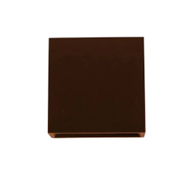 ARANDELA DE PAREDE LED FACHO DUPLO AJUSTÁVEL EXTERNO 3000K 4W BIVOLT 12X12X5,2CM MARROM | GAYA 3140 ARANDELA DE PAREDE LED FACHO DUPLO AJUSTÁVEL EXTERNO 3000K 4W BIVOLT 12X12X5,2CM MARROM | GAYA 3140