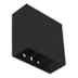 ARANDELA DE PAREDE LED FACHO DUPLO AJUSTÁVEL EXTERNO 3000K 4W BIVOLT 12X12X5,2CM PRETO | GAYA 9681 ARANDELA DE PAREDE LED FACHO DUPLO AJUSTÁVEL EXTERNO 3000K 4W BIVOLT 12X12X5,2CM PRETO | GAYA 9681