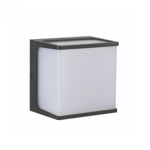 ARANDELA DE PAREDE LED HAMSA QUADRADO 5 FACHOS EXTERNO 3000K 8W BIVOLT 12X12X3CM PRETO | GAYA 3148 ARANDELA DE PAREDE LED HAMSA QUADRADO 5 FACHOS EXTERNO 3000K 8W BIVOLT 12X12X3CM PRETO | GAYA 3148