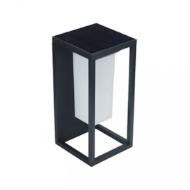 ARANDELA DE PAREDE LED KOHAV PARA ENERGIA SOLAR COM SENSOR EXTERNO 3000K 2W PRETO | GAYA 9778 ARANDELA DE PAREDE LED KOHAV PARA ENERGIA SOLAR COM SENSOR EXTERNO 3000K 2W PRETO | GAYA 9778