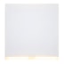 ARANDELA DE PAREDE LED KYUB QUADRADO FACHO DUPLO 3000K 2W BIVOLT 5X5X4CM ABS BRANCO | BELLA ILUMINAÇÃO KYU1AR01BR005