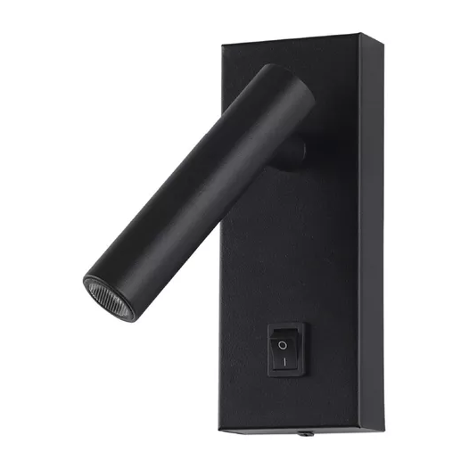 ARANDELA DE PAREDE LED LEYA DIRECIONÁVEL 3000K 2W BIVOLT PRETO | GAYA 3120 ARANDELA DE PAREDE LED LEYA DIRECIONÁVEL 3000K 2W BIVOLT PRETO | GAYA 3120