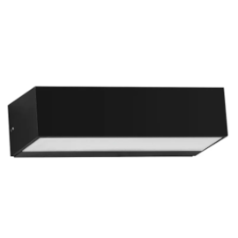 ARANDELA DE PAREDE LED LINE 3000K BIVOLT 8X17,3X4,6CM ABS PRETO | BELLA ILUMINAÇÃO DL132PT