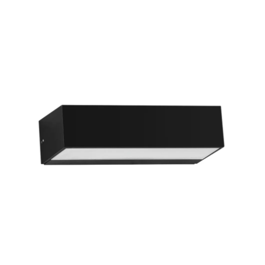 ARANDELA DE PAREDE LED LINE 3000K BIVOLT 8X17,3X4,6CM ABS PRETO | BELLA ILUMINAÇÃO DL132PT