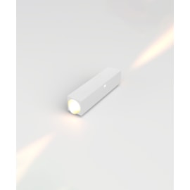 ARANDELA DE PAREDE LED MINIMA RETANGULAR EXTERNO 3000K 6W BIVOLT 12X2,5CM ALUMÍNIO BRANCO | OPUS LED OPS 86497 ARANDELA DE PAREDE LED MINIMA RETANGULAR EXTERNO 3000K 6W BIVOLT 12X2,5CM ALUMÍNIO BRANCO | OPUS LED OPS 86497