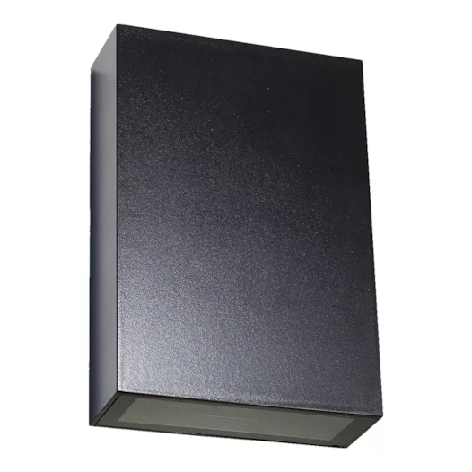 ARANDELA DE PAREDE LED MOVIE RETANGULAR FACHO DUPLO ABERTO EXTERNO 3000K 4W 12,3X8,3X3CM PRETO | SL ILUMINAÇÃO 2043-261 ARANDELA DE PAREDE LED MOVIE RETANGULAR FACHO DUPLO ABERTO EXTERNO 3000K 4W 12,3X8,3X3CM PRETO | SL ILUMINAÇÃO 2043-261