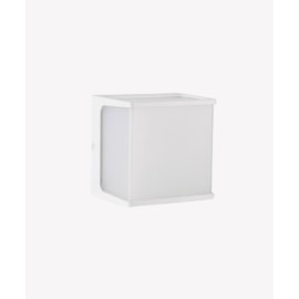 ARANDELA DE PAREDE LED NEW HOME QUADRADO EXTERNO 3000K 8W BIVOLT 12X12X9CM ABS BRANCO | OPUS LED OPS 81744 ARANDELA DE PAREDE LED NEW HOME QUADRADO EXTERNO 3000K 8W BIVOLT 12X12X9CM ABS BRANCO | OPUS LED OPS 81744