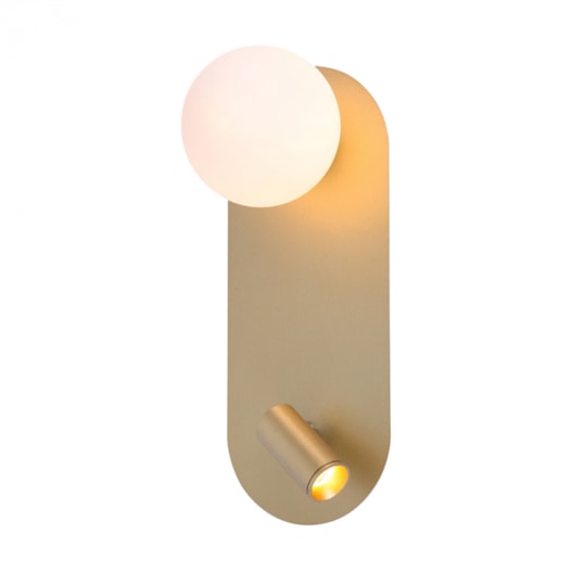 ARANDELA DE PAREDE LED ONDE 3000K 8W BIVOLT DOURADO | STUDIOLUCE AR1798DO ARANDELA DE PAREDE LED ONDE 3000K 8W BIVOLT DOURADO | STUDIOLUCE AR1798DO