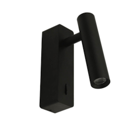 ARANDELA DE PAREDE LED PIPE 3000K 3W BIVOLT 9,5X13CM ALUMÍNIO PRETO | STUDIOLUCE WHITE AR1447PT ARANDELA DE PAREDE LED PIPE 3000K 3W BIVOLT 9,5X13CM ALUMÍNIO PRETO | STUDIOLUCE WHITE AR1447PT
