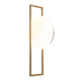 ARANDELA DE PAREDE LED RONY 3000K 5W BIVOLT DOURADO | NORDECOR 2734