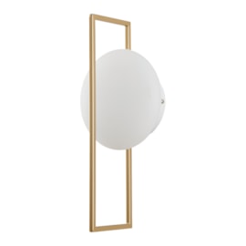 ARANDELA DE PAREDE LED RONY 3000K 5W BIVOLT DOURADO | NORDECOR 2734 ARANDELA DE PAREDE LED RONY 3000K 5W BIVOLT DOURADO | NORDECOR 2734