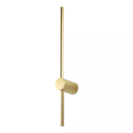 ARANDELA DE PAREDE LED SABRE LINEAR 3000K 12W BIVOLT 60CM ALUMÍNIO DOURADO | SL ILUMINAÇÃO 2075-349 ARANDELA DE PAREDE LED SABRE LINEAR 3000K 12W BIVOLT 60CM ALUMÍNIO DOURADO | SL ILUMINAÇÃO 2075-349