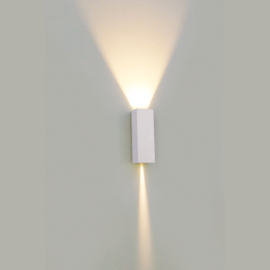 ARANDELA DE PAREDE LED TYNN RETANGULAR FACHO DUPLO AJUSTÁVEL 3000K 5W BIVOLT BRANCO | NORDECOR 2292 ARANDELA DE PAREDE LED TYNN RETANGULAR FACHO DUPLO AJUSTÁVEL 3000K 5W BIVOLT BRANCO | NORDECOR 2292