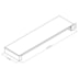 ARANDELA DE PAREDE LED YENI 3000K 7W BIVOLT BRANCO | NORDECOR 2799