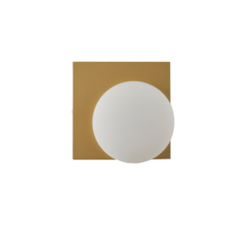 ARANDELA DE PAREDE LED ZANIA REDONDO 3000K 6W BIVOLT DOURADO | NORDECOR 2719