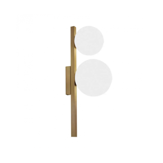 ARANDELA DE PAREDE ORBIT 2XG9 40X12X16CM ALUMÍNIO E VIDRO DOURADO E CHAMPANHE | STUDIOLUCE ARH1535CHDO ARANDELA DE PAREDE ORBIT 2XG9 40X12X16CM ALUMÍNIO E VIDRO DOURADO E CHAMPANHE | STUDIOLUCE ARH1535CHDO