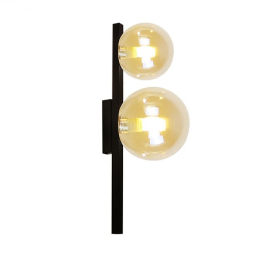 ARANDELA DE PAREDE ORBIT PRETO E CHAMPANHE | STUDIOLUCE ARH1535CHPT ARANDELA DE PAREDE ORBIT PRETO E CHAMPANHE | STUDIOLUCE ARH1535CHPT