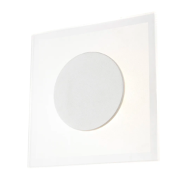 ARANDELA DE PAREDE PIP 3000K 8W BIVOLT 20X5CM METAL E ACRÍLICO BRANCO | BELLA ILUMINAÇÃO MG013