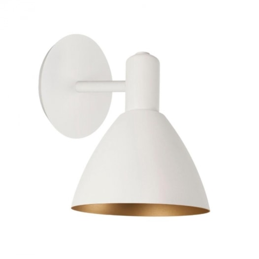 ARANDELA DE PAREDE ROMA FISSO 1XE27 24X16,5X22CM METAL PRETO E COBRE MATE | TKS 1600PT/CM ARANDELA DE PAREDE ROMA FISSO 1XE27 24X16,5X22CM METAL PRETO E COBRE MATE | TKS 1600PT/CM