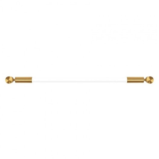 ARANDELA DE PAREDE SABRE TUBULAR T8 60CM OU 120CM 3,8X3,8CM METAL DOURADO | TKS 1617DR ARANDELA DE PAREDE SABRE TUBULAR T8 60CM OU 120CM 3,8X3,8CM METAL DOURADO | TKS 1617DR