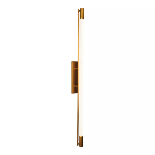 ARANDELA DE PAREDE SLIM RETANGULAR 8X66X13CM ALUMÍNIO PRETO | USINA 16516/60PTPT ARANDELA DE PAREDE SLIM RETANGULAR 8X66X13CM ALUMÍNIO PRETO | USINA 16516/60PTPT